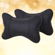Breathable Neck Pillow Neck Support Cushion Back Cushion for Car (Black)