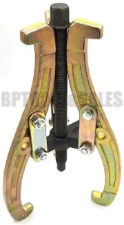 12" Gear Flywheel Pulley Removal 3-Jaw Hook Puller Drop Forged Heavy Duty Jaws