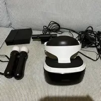 在飛比找蝦皮購物優惠-二手 PS4 VR 豪華全配包 豪華全配,頭盔+攝影機+2支