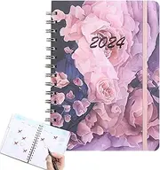 Task Notebook, 2024 Daily Planner Notebook, Undated Daily Planner, Daily Notebook, Daily Journal with Planner, Office Organization Unisex Planners