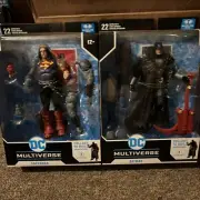 DC Multiverse DARK KNIGHT: DEATH METAL Complete Set of 4 - DARKFATHER 2021