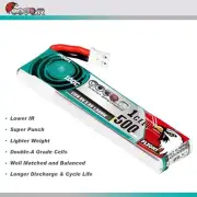 1S HV 3.8V 500MAH 100C /200C PH2.0 CODDAR LiPo for RC Drone TinyWhoop Quad 1pc