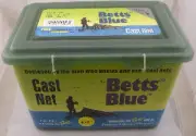 Betts 15B-6 6 ft Radius Blue Professional Series Cast Net 1/2" Mesh