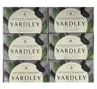 Yardley London Charcoal Nourishing Bath Bar Bar Soap 4.25 oz. Pack of 6