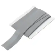 1 Inch Double Fold Bias Tape Cotton Bias Tape(White Gray 6 Yards)