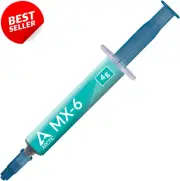 "MX-6 (4G) Thermal Paste, High Conductivity, Non-Conductive, for CPU, GPU, Lapto