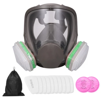 6800 Reusable Full Face Respirator Full Face Cover 18 in 1 Gas Cover Respirator