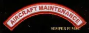 AIRCRAFT MAINTENANCE TAB HAT PATCH US ARMY MARINES NAVY AIR FORCE PIN UP CREW