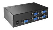 Premium 4-Channel VGA Multi-Viewer With IR Remote 1920x1200 Pixels