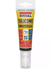 10 Soudal Universal Silicone Sealant Low Modulus White 80ml (124743)