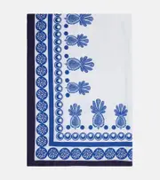 [La DoubleJ] La DoubleJ Big Pineapple Blu Medium tablecloth One Size blue