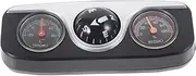 Kisangel Car Guide Ball Car Phone Holder Car Supplies Car Compass Cell Phone Holder Car Magnetic Phone Holder Car Dash Mount Car Mount Phone Holder Rear View Mirror Phone Holder Black
