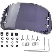 Motorcycle Fairing Windshield, Transparent Scooter Windshield, Thicken Winter Wind Guard, Motorcycle Windshield Guard, Scooter Wind Protection, Rock-Resistant Windshield