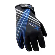 Riding Gloves Winter Mountain Bike Gloves Touch Screen Bike Gloves Black blue line_M