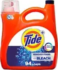 Tide Bleach Alternative Liquid Laundry Detergent Original Scent 94 Loads 132 oz