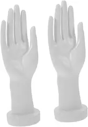 LALADEFIEE Jewelry Display Rack Mannequin Hand Holder Stand Ring Display Organizer for Store Home