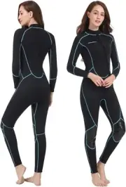 Seaskin Mens 3mm FULL Wetsuit Womens, Full Body Diving Suit, X-Small XS NEW ASAP