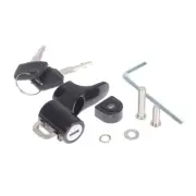 Motorcycle Universal Helmet Lock Handlebar 22-26mm Anti-theft Security Moto@jx