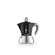 Bialetti - MOKA Induction Black 4 Cup Espresso Maker (Made in Europe)