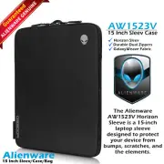 Dell Alienware AW1523V Horizon Sleeve Black 15" inches Anti-scratch lining 88C72