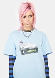 [HUF] X Pleasures Head Unit Graphic Tee