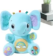 Musical Plush Baby Toy,Musical Huggable Soft Cartoon Toy - Interactive Lovely Huggable Crib Sleeping Toy for Ages 0 and Up