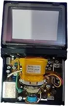 Perfk 12V 4.2W Micro 4" Crt Black and White Monitor DIY Video Signal Crt Screen Electronic Picture Tube for Door