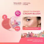 SHINE BRIGHT WARDAH COLORFIT CREAM BLUSH LIGHT FORMULA 和奶油質地