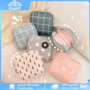 1-10pcs Women Sanitary Tampon Storage Bag Portable Napkin Storage Organizer Zipp