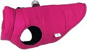 Winter Warm Chihuahua Pug Poodle Yorkshire Schnauzer Coat Outdoor Waterproof with Zipper Dog Jacket Work Clothes,Rose Red,XL