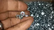 8000 pcs #8-32 coarse Hex Machine Screw Nuts Steel Zinc