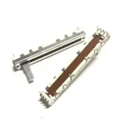 1PC 60mm Slide Potentiometer Dual B10K Mixer Volume Straight Slide Fader 8 Feet