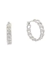 Juvell 18K Plated Link Earrings
