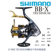 在飛比找momo購物網優惠-【SHIMANO】21 BBX TECHNIUM C3000