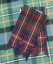 New Men’s Kilt Sock Flashes Cameron of Erracht Tartan/Highland Kilt Flashes/KILT