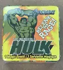 Marvel Incredible Hulk Compressed Magic Towel Avengers 11.75" x 11.75" 100% VTG