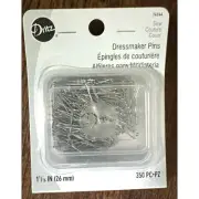 NIB Dritz Dressmaker Pins - 1-1/16" (26mm), 350 pc, Size 17