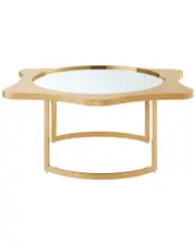 Inspired Home Caris Gold Coffee Table NoSize