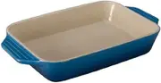Le Creuset Stoneware Rectangular Dish, 3.15 qt. (12.5" x 8.25"), Marseille