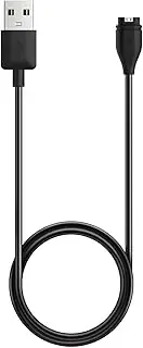 intended for Garmin Forerunner 45 Charger, Replacement Charging Cable Cord intended for Garmin Forerunner 45, Forerunner 45s Smart Watch, Black (1Pack)