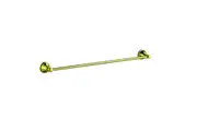 Clasico Single Towel Rail 600mm in Brushed Gold