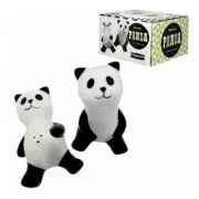 Daydream Panda Salt Pepper Set Porcelain Shakers Shake Dinning Tabletop Bear