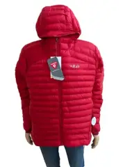 RAB Cirrus Alpine PrimaLoft Insulated Jacket Ascent Red Men’s Large L YKK Zip