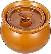 BEBEMOKO Ceramic Soup Bowl Soup Stew Pot Household Ceramic Tableware Quick Cooking