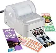 [HP] Sprocket Panorama Instant Portable Colour Label & Photo Printer (Grey) Personalise 2 x 0.5 to 9 inch Prints on Paper with Self Adhesive Zinc Backed