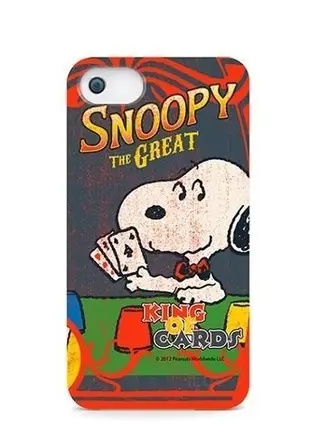 平廣 iLuv Snoopy 史努比 蘋果 APPLE iPhone 5 5S iPhoneSE SE 灰色 手機 背蓋