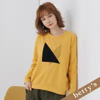在飛比找蝦皮商城優惠-betty’s貝蒂思(25)幾何圖形圓領長袖T-shirt(