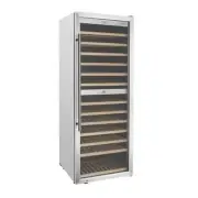 Polar G-Series Dual Zone Wine Fridge Stainless Steel - 126 Bottle - GM628-A