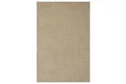 Contemprary Handmade Wool Rug-Athens 6390-Beige