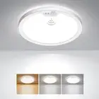 Motion Sensor Ceiling Light Wired, 8.7 Inch 3000K 4000K 5000K Selectable LED ...